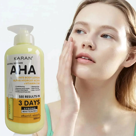 500ml Whitening Body Cream Hydroxy Acid - Amaan